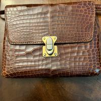 Borsa in coccodrillo