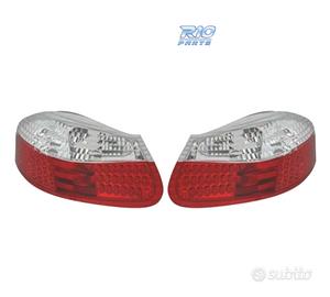FANALI PORSCHE BOXSTER 986 LED ROSSO CROMATO