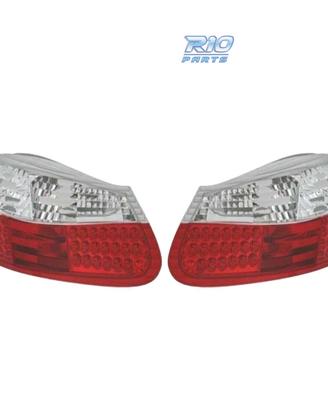 FANALI PORSCHE BOXSTER 986 LED ROSSO CROMATO