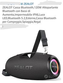 cassa bluetooth zealot s78,