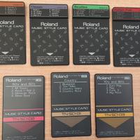 Music Style Card Roland