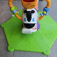 Zebra salta e gira Fisher Price