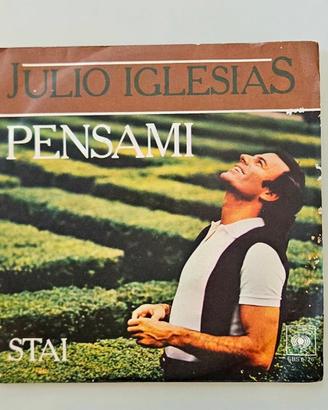 Julio Iglesias Pensami LP 45 Giri CBS6726 original