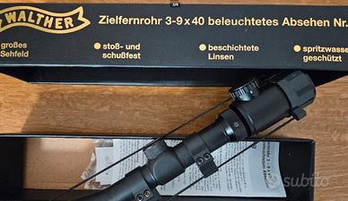 Walther ZF 3-9 X40 cannocchiale come nuovo