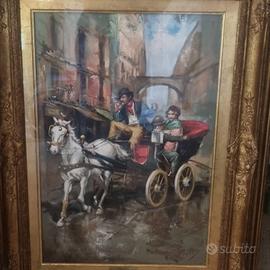 Franco Rispoli olio su tela, 40x60cm