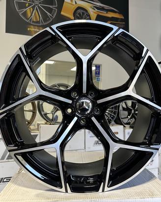 Cerchi Mercedes raggio 18 NUOVI cod.9833