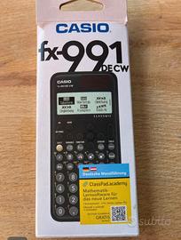 Calcolatrice Scientifica Casio fx-991DE CW