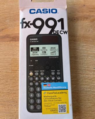Calcolatrice Scientifica Casio fx-991DE CW