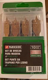 punte da trapano per legno Parkside 
