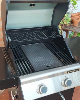 Barbecue a gas Kenton NATERIAL 2 bruciatori