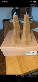 stivaletto scamosciato beige Les autres tg. 37