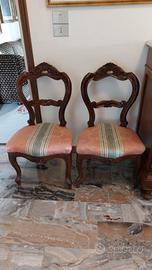 due sedie vintage 60 euro 