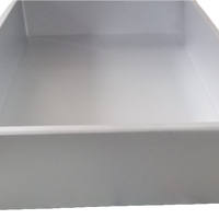 Cassetto contenitore vaschetta organizer alluminio