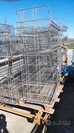 Cestelli in metallo zincato