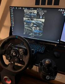 Volante Simulatore di guida logitech g923