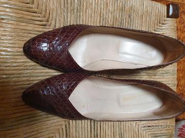 scarpe e borsa pitone