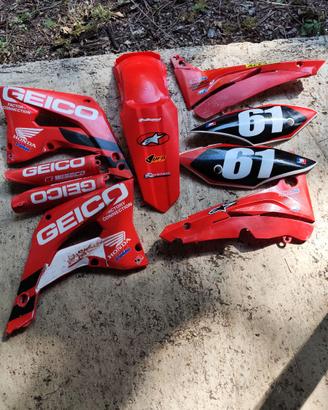 Plastiche Honda cr 2002 2007