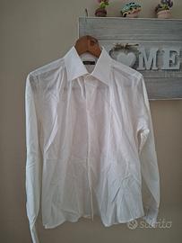 Camicia Uomo Bianca Slim Fit AUTOMATIC Taglia M 