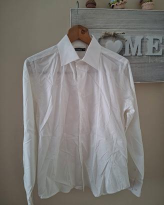 Camicia Uomo Bianca Slim Fit AUTOMATIC Taglia M 