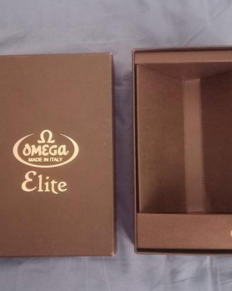 Scatola originale pennello barba Omega Elite