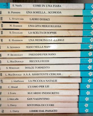 Harmony 17 romanzi