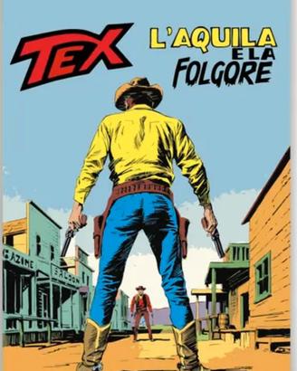 600 fumetti Tex Willer, ristampe mai letti. 