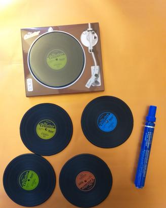 Set 4 sottobicchieri