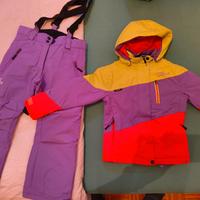 Tuta da sci marca west scout 6anni