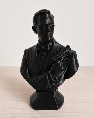 James Bond – Busto 3D 12 cm - Da Collezione