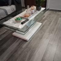 Tavolino vetro e credenza in vetro