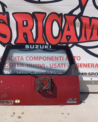 SUZUKI VITARA JLX PORTELLONE LUNOTTO POSTERIORE