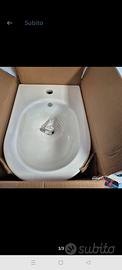 bidet in ceramica bianco lucido