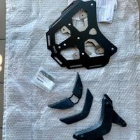 Piastra portapacchi alluminio Ducati