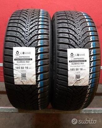 2 gomme 185 50 16 kumho inv a4094