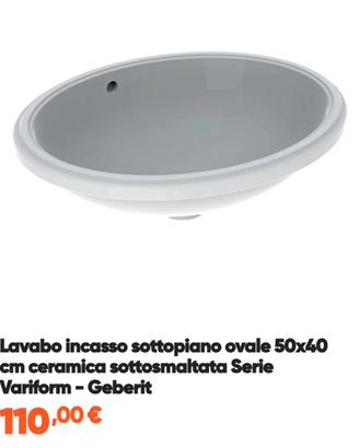 Lavabo da incasso Geberit  (leggete l'annuncio)
