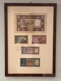 Rep. It 5 Banconote da 1000 - 500 - 100 - 50 lire