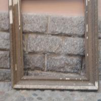tre antiche cornici da restaurare