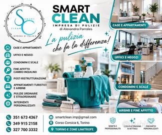 Impresa di pulizie Torino e dintorni – Smart Clean