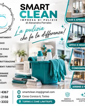 Impresa di pulizie Torino e dintorni – Smart Clean