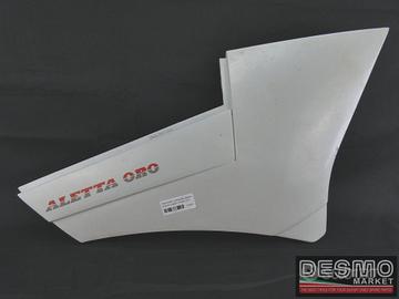 Fianchetto sottosella destro bianco Cagiva Aletta 