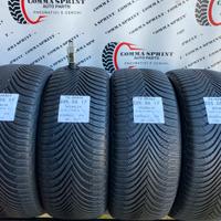 4 PNEUMATICI 225/55 R17 MICHELIN INVERNALI RFT 85%