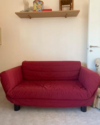 Divano letto singolo con doghe in legno