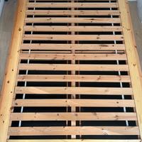 Letto Contenitore Ikea “MANDAL” betulla: 140x200