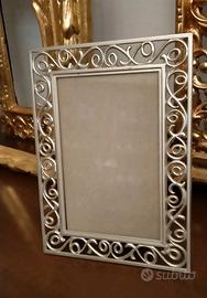 cornice porta foto in metallo 