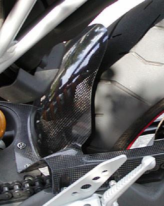 Parafango posteriore carbonio Ducati hypermotard 7