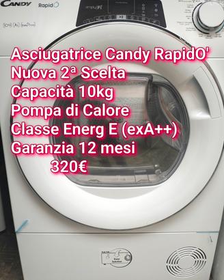 Asciugatrice Candy RapidO' 10 kg 