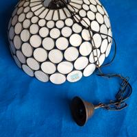 lampadario vintage Mosaico in plexiglass 
