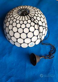 lampadario vintage Mosaico in plexiglass 