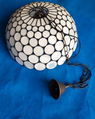 lampadario vintage Mosaico in plexiglass 