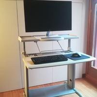 CARRELLO PC PORTACOMPUTER CON RUOTE